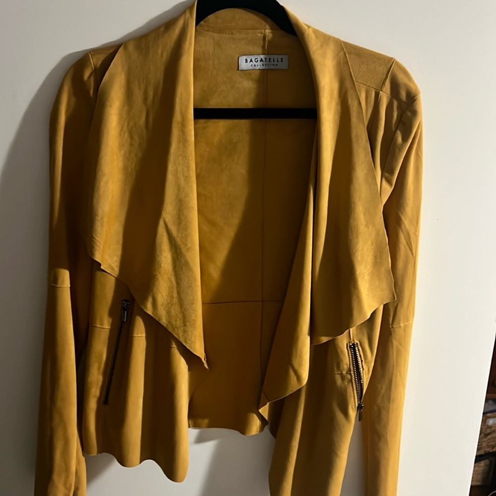Mustard color jacket